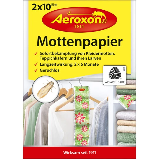 Motten-Papier 2x 10ST 3 Motten-Papier 2x 10ST